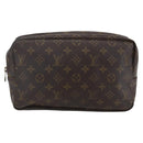 LOUIS VUITTON Monogram Trousse Toilette 28 Clutch Bag M47522 LV Auth 170199-13