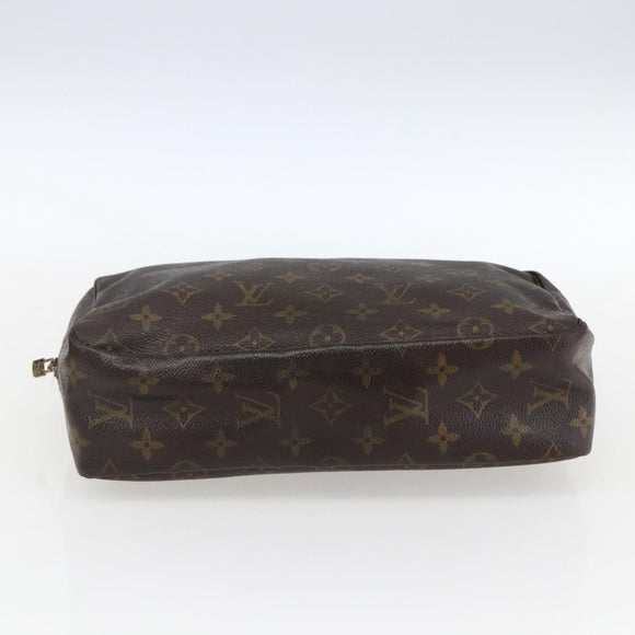 LOUIS VUITTON Monogram Trousse Toilette 28 Clutch Bag M47522 LV Auth 170199