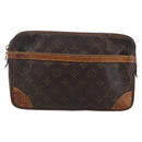 LOUIS VUITTON Monogram Compiegne 28 Clutch Bag M51845 LV Auth 170209-13