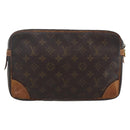 LOUIS VUITTON Monogram Compiegne 28 Clutch Bag M51845 LV Auth 170209-2