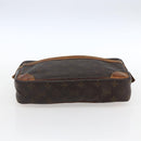 LOUIS VUITTON Monogram Compiegne 28 Clutch Bag M51845 LV Auth 170209-6