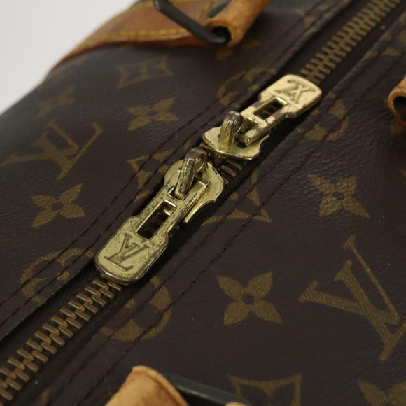 LOUIS VUITTON Monogram Keepall Bandouliere 55 Boston Tas M41414 LV Auth 170219