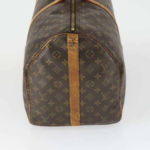 LOUIS VUITTON Monogram Keepall Bandouliere 55 Boston Tas M41414 LV Auth 170219