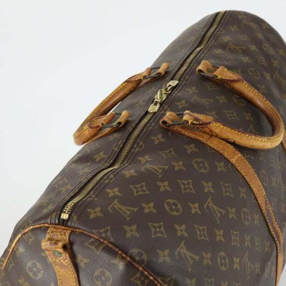 LOUIS VUITTON Monogram Keepall Bandouliere 55 Boston Tas M41414 LV Auth 170219