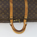 LOUIS VUITTON Monogram Keepall Bandouliere 55 Boston Tas M41414 LV Auth 170219-7