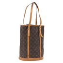 LOUIS VUITTON Monogram Bucket GM Shoulder Bag M42236 LV Auth 170223-1