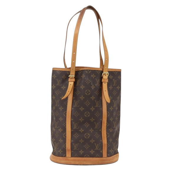 LOUIS VUITTON Monogram Bucket GM Shoulder Bag M42236 LV Auth 170223