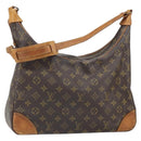 LOUIS VUITTON Monogram Boulogne 35 Shoulder Bag M51260 LV Auth 170225-1