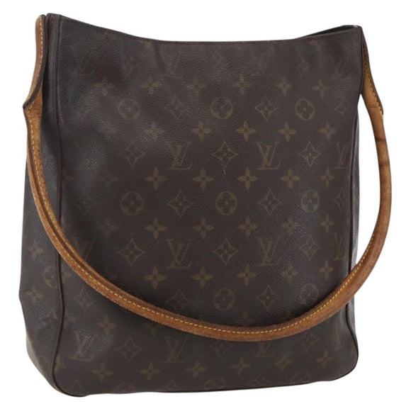 LOUIS VUITTON Monogram Looping GM Shoulder Bag M51145 LV Auth 170226