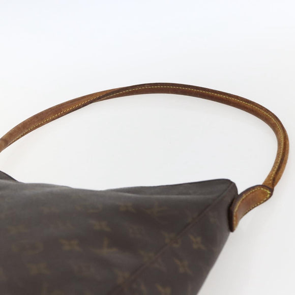 LOUIS VUITTON Monogram Looping GM Shoulder Bag M51145 LV Auth 170226