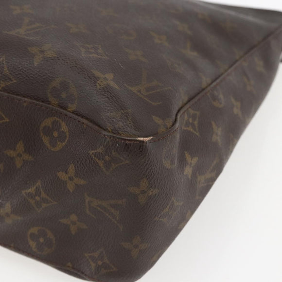 LOUIS VUITTON Monogram Looping GM Shoulder Bag M51145 LV Auth 170226