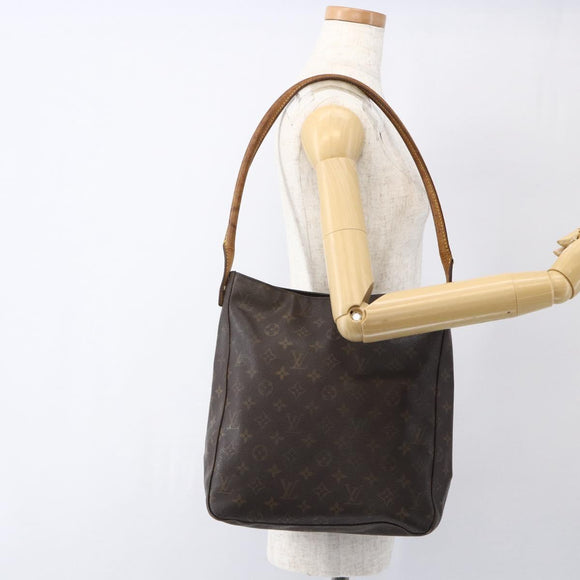 LOUIS VUITTON Monogram Looping GM Shoulder Bag M51145 LV Auth 170226