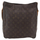 LOUIS VUITTON Monogram Looping GM Shoulder Bag M51145 LV Auth 170226-2