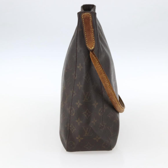 LOUIS VUITTON Monogram Looping GM Shoulder Bag M51145 LV Auth 170226
