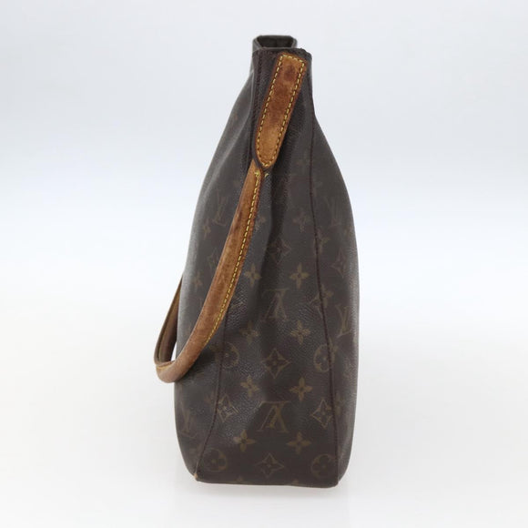 LOUIS VUITTON Monogram Looping GM Shoulder Bag M51145 LV Auth 170226