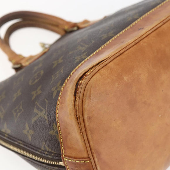 LOUIS VUITTON Monogram Alma Hand Bag M51130 LV Auth 170233