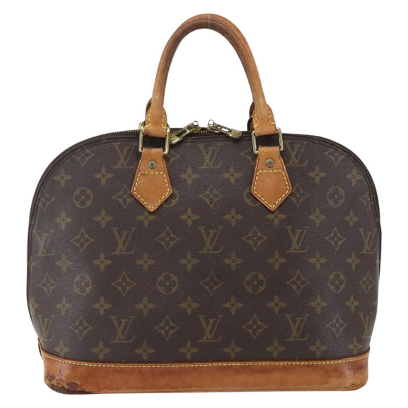 LOUIS VUITTON Monogram Alma Hand Bag M51130 LV Auth 170233