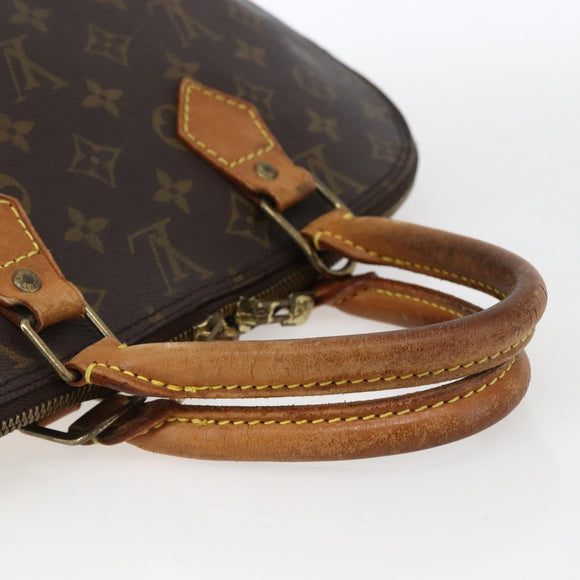 LOUIS VUITTON Monogram Alma Hand Bag M51130 LV Auth 170233