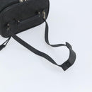 GUCCI GG Canvas Hand Bag 2way Black Silver 013 0081 Auth 170244-8
