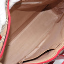 BURBERRY Nova Check Tote Bag Canvas Beige Gold Auth 170246-16