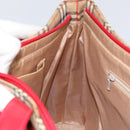 BURBERRY Nova Check Tote Bag Canvas Beige Gold Auth 170246-18