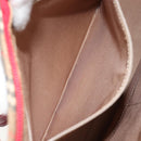 BURBERRY Nova Check Tote Bag Canvas Beige Gold Auth 170246-20