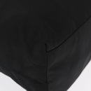 PRADA Tote Bag Nylon Black Silver Auth 170249V-14