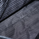 PRADA Tote Bag Nylon Black Silver Auth 170249V-10