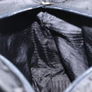 PRADA Tote Bag Nylon Black Silver Auth 170249V-20