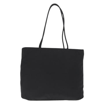 PRADA Tote Bag Nylon Black Silver Auth 170249V - 0