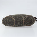 LOUIS VUITTON Monogram Mini Lin Buzasu Anjoul Bag Brown M95617 LV Auth 170251-5