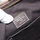 LOUIS VUITTON Monogram Mini Lin Buzasu Anjoul Bag Brown M95617 LV Auth 170251-22