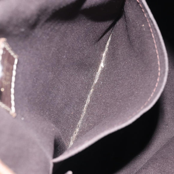 LOUIS VUITTON Monogram Mini Lin Buzasu Anjoul Bag Brown M95617 LV Auth 170251