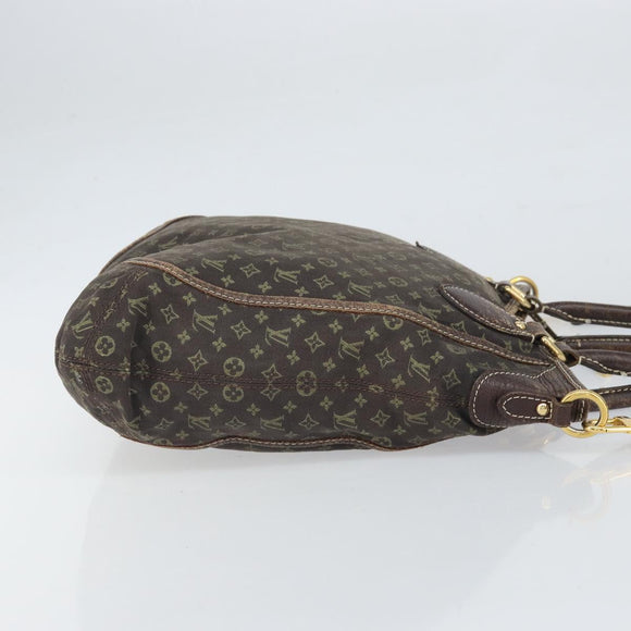 LOUIS VUITTON Monogram Mini Lin Buzasu Anjoul Bag Brown M95617 LV Auth 170251