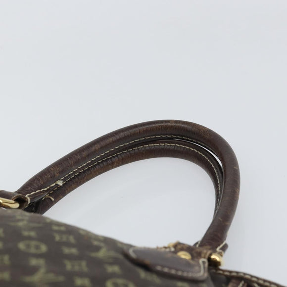 LOUIS VUITTON Monogram Mini Lin Buzasu Anjoul Bag Brown M95617 LV Auth 170251