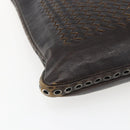 BOTTEGA VENETA INTRECCIATO Tote Bag Leather Brown Auth 170253-14