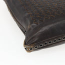 BOTTEGA VENETA INTRECCIATO Tote Bag Leather Brown Auth 170253-16