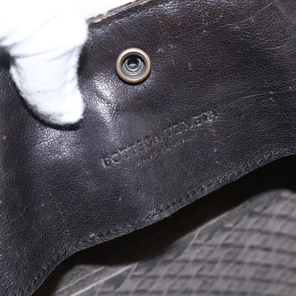 BOTTEGA VENETA INTRECCIATO Tote Bag Leather Brown Auth 170253