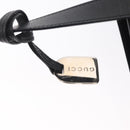 GUCCI Mesh Hand Bag Leather Black 002 1705 0405 Auth 170256-14