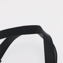 GUCCI Mesh Hand Bag Leather Black 002 1705 0405 Auth 170256-8