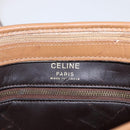 CELINE Macadam Canvas Shoulder Bag PVC Beige Auth 170260-15