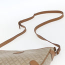 CELINE Macadam Canvas Shoulder Bag PVC Beige Auth 170260-8