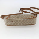 CELINE Macadam Canvas Shoulder Bag PVC Beige Auth 170260-9