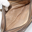 GUCCI GG Supreme Web Sherry Line Bag PVC Beige Gold 904 02 049 Auth 170266-10