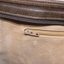 GUCCI GG Supreme Web Sherry Line Hand Bag PVC Beige Gold 010 378 Auth 170272-22