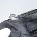 BVLGARI Shoulder Bag PVC Leather Gray Silver Auth 170273-12