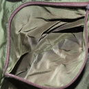 PRADA Hand Bag Nylon Green Auth 170274-24