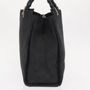 GUCCI Bamboo GG Canvas Hand Bag Black Silver 002 1010 2852 Auth 170276-4