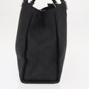 GUCCI Bamboo GG Canvas Hand Bag Black Silver 002 1010 2852 Auth 170276-5