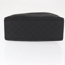 GUCCI Bamboo GG Canvas Hand Bag Black Silver 002 1010 2852 Auth 170276-9